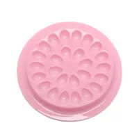 Палетка для клея, На липкой основе, 26 лунок, Розовая